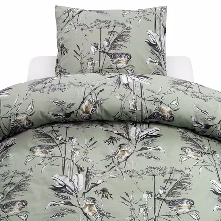 Bäddset Eternity Grön Enkeltäcke 150x210