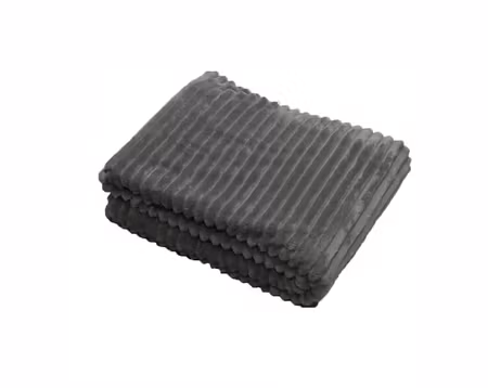 Baloo Mörkgrå Pläd 130x170