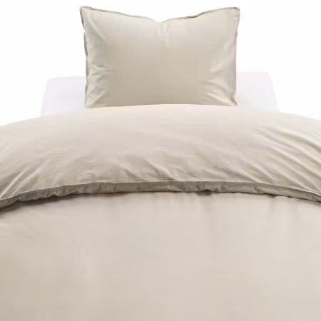 Humble Beige Bäddset Enkeltäcke 150x210