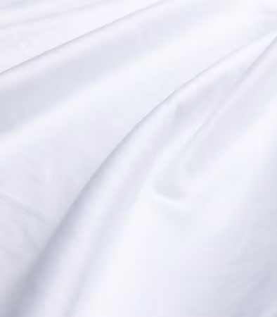 Dra på lakan Satin Vit Kosta Linnewäfveri