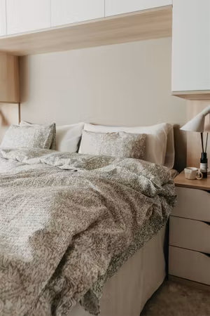 Junis Grön Bäckebölja Bäddset Enkeltäcke 150x210 Redlunds