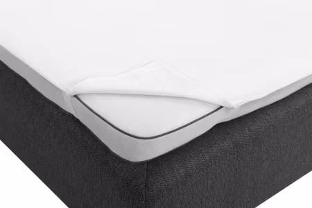 Plastad Frotté Borganäs of Sweden Enkelsäng Vit 90x200