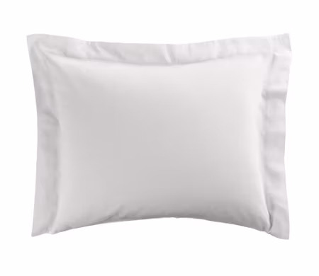 Örngott Med Vinge Satin Vit 50x60 Borganäs of Sweden