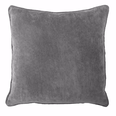 Eddie Mörkgrå Kuddfodral 45x45 Redlunds