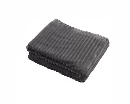 Baloo Mörkgrå Pläd 130x170 Redlunds