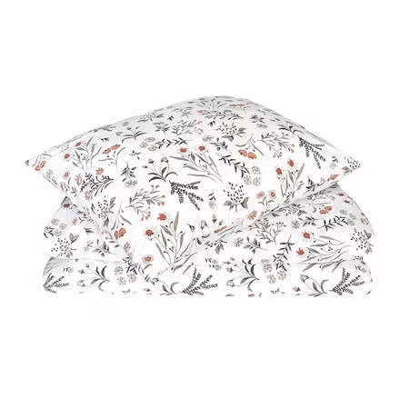 Bäddset Juliana Orange/Grön 150x210 cm by Wille