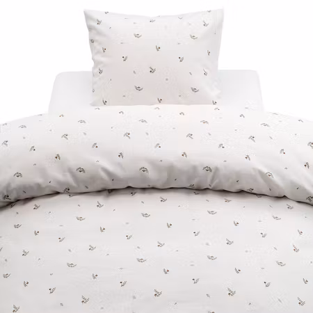 Bäddset Alvin Beige Borganäs of Sweden Enkeltäcke 150x210