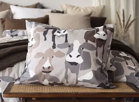 Bäddset Kossor Sand Borganäs of Sweden  Enkeltäcke 150x210