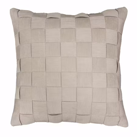 Check kuddfodral Creme 45x45 Redlunds