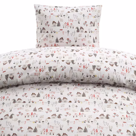 Fingal jul bäddset vit 150x210 cm