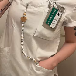 Nyckelkedja, trä hjärta