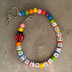 Nyckelkedja, nyckelpiga färgglad