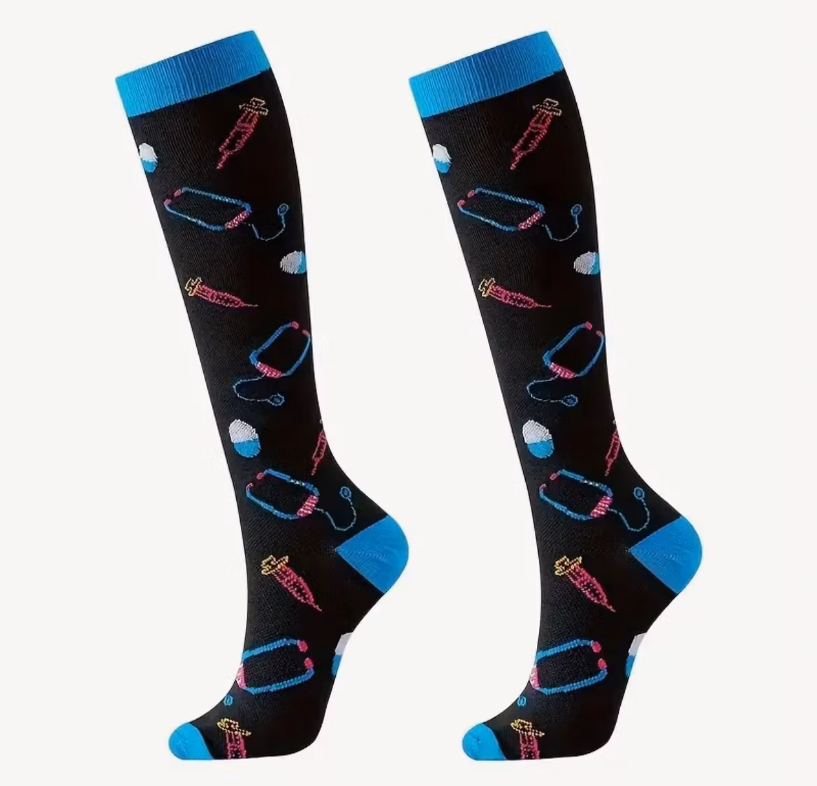 Stödstrumpor, injektion