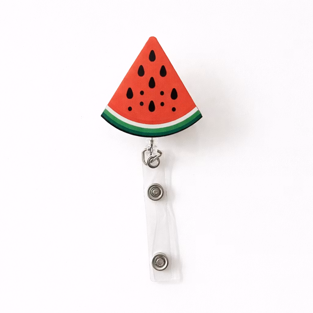 Elastisk korthållare, vattenmelon, mini