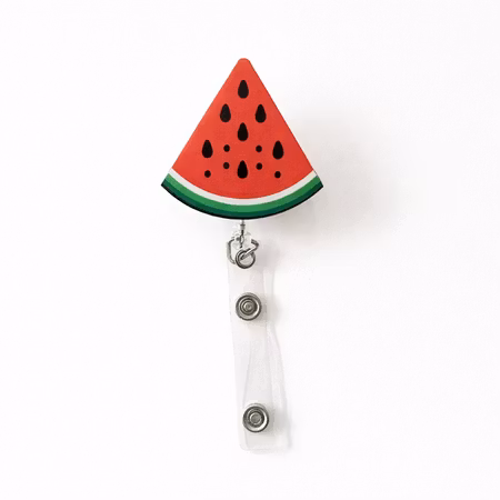 Elastisk korthållare, vattenmelon, mini