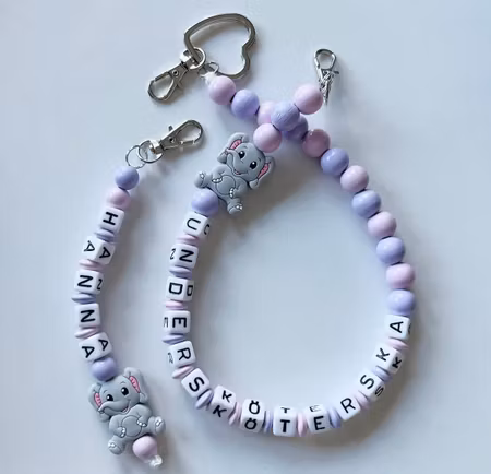 Matchande set, elefant