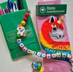 Nyckelkedja, enhörning