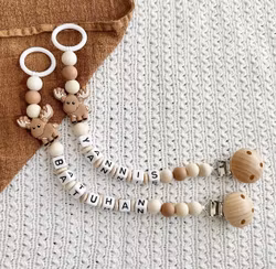 Napphållare, brun älg