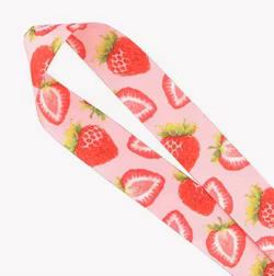 Nyckelband, jordgubb