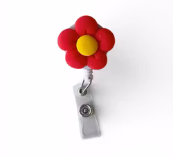 Elastisk korthållare, blomma