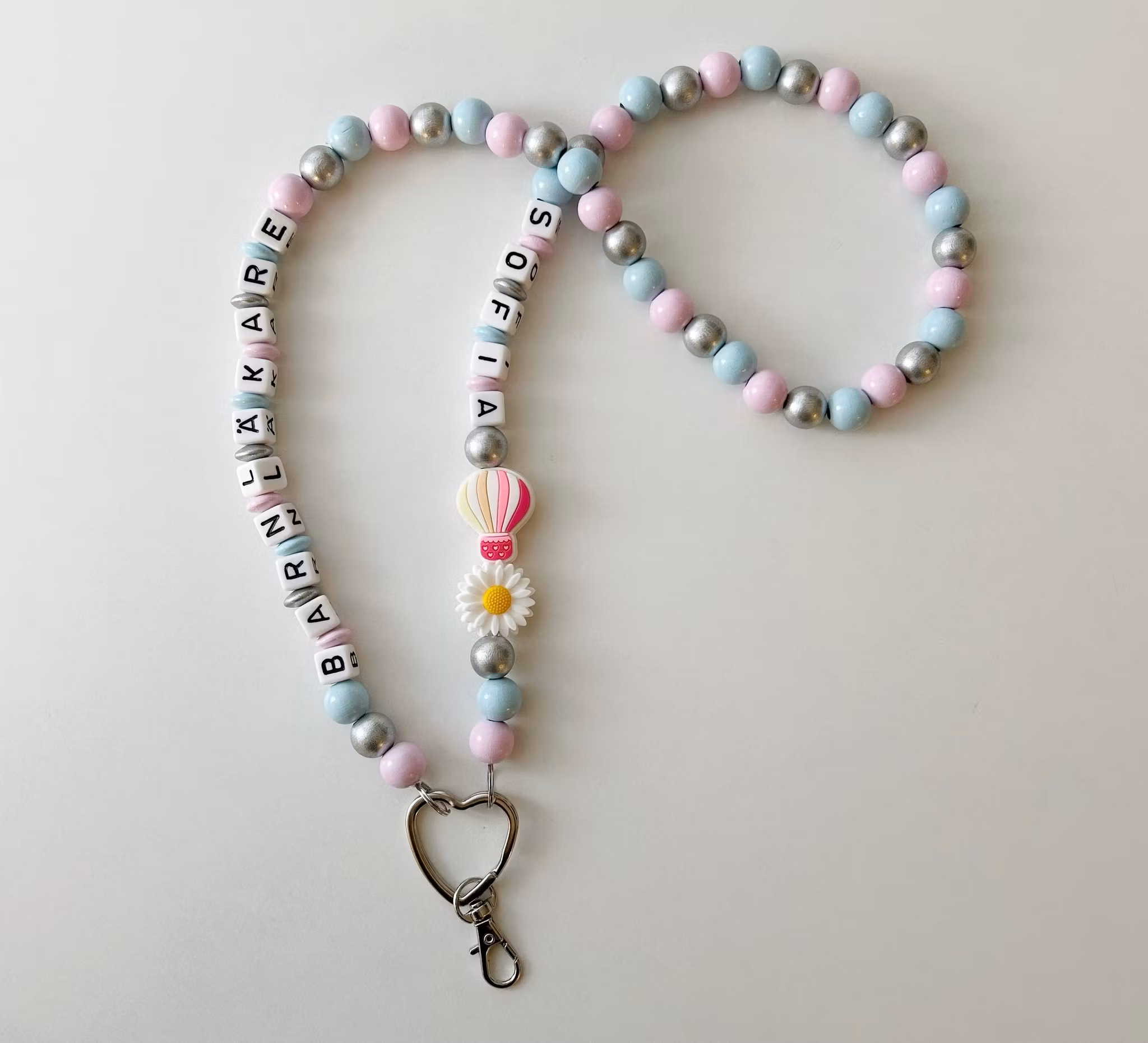 Halsbandskedja, luftballong