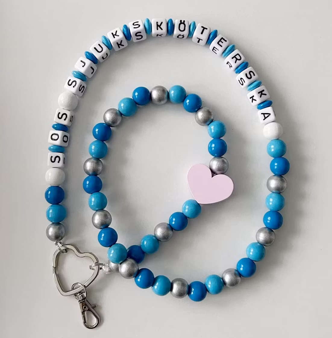 Halsbandskedja, hjärta