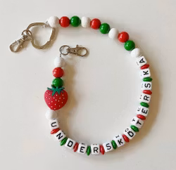 Nyckelkedja, jordgubb