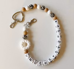 Nyckelkedja, leo, blomma