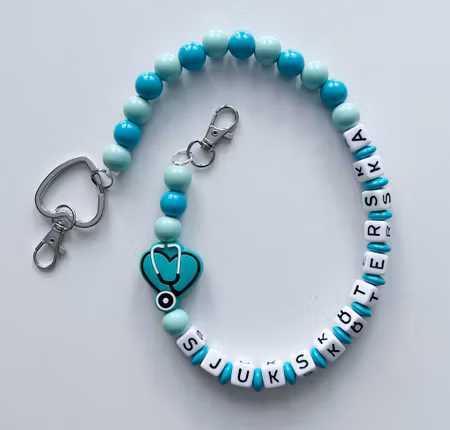 Nyckelkedja, stetoskop hjärta