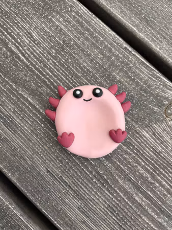 Worry Stone / Oro-sten - Axolotl