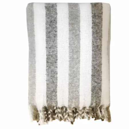 Cincinatti Pläd Grön/Beige 130x170