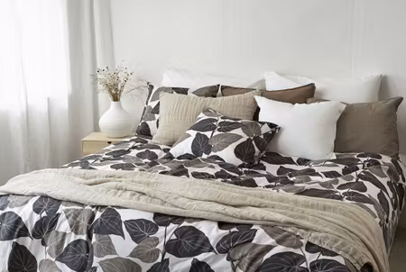 Bäddset Levi Brun Enkeltäcke 150x210