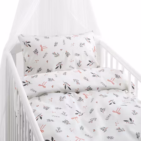 Bäddset Julkvisten Spjälsäng 100x130