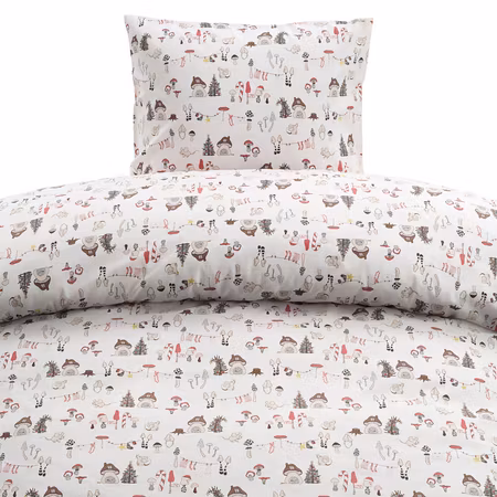 Fingal jul bäddset vit 150x210 cm