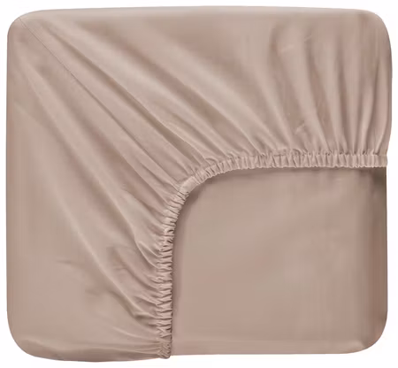 Dra på lakan Brun 90x200