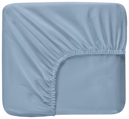 Dra på lakan Ljusblå 120x200