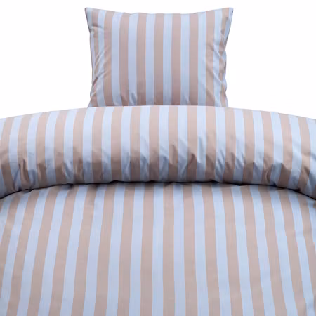 Sanna Stripe Multi Bäddset Borganäs of Sweden Enkeltäcke 150x210