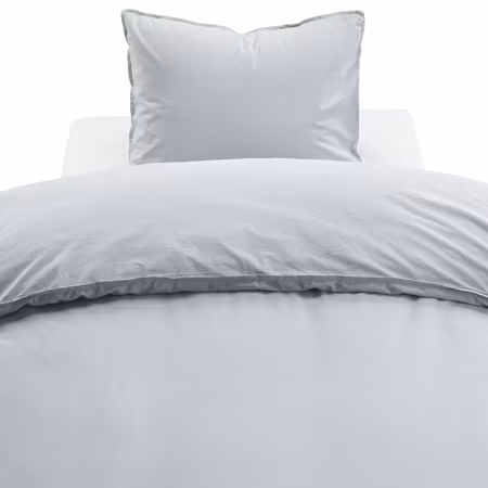 Humble Ljusblå Bäddset Borganäs of Sweden Enkeltäcke 150x210