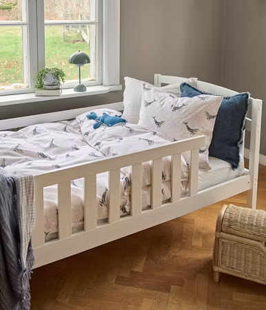 Valsång Blå Bäddset Borganäs of Sweden Enkeltäcke 150x210