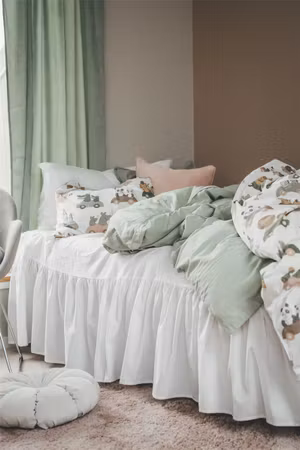 Elton Grön Bäddset Nina Royal Enkeltäcke 150x210