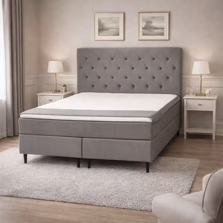 Kontinentalsäng Elegans Lyx- Paketpris för allt ! Smålandsbädden