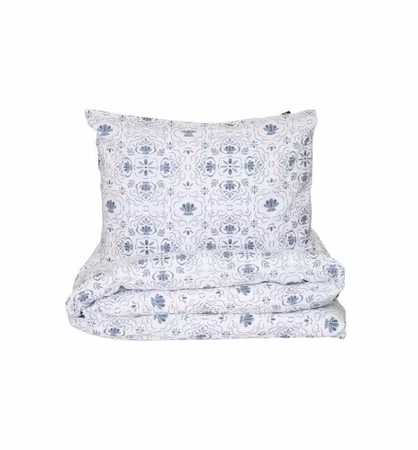 Bäddset Torgestad Slätväv 150x210 Kosta linnewäfveri