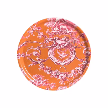 Rund Bricka 31 cm - Ludivine Orange