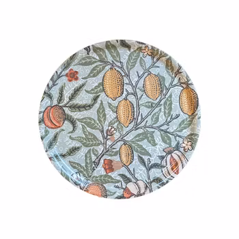 Rund Bricka 31 cm - William Morris Fruit Litchen