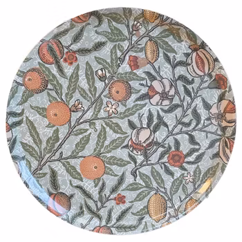 Rund Bricka 46 cm - William Morris Fruit Litchen