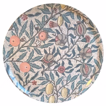 Rund Bricka 46 cm - William Morris Fruit Clay