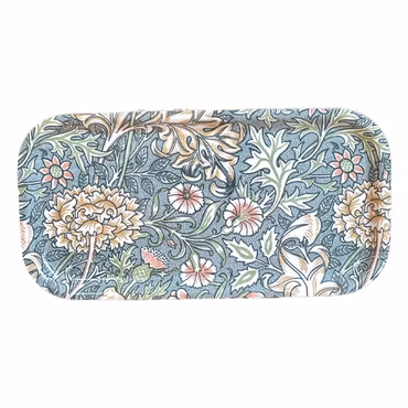 Cocktailbricka 43x22 cm - William Morris Double Bough Bluebird