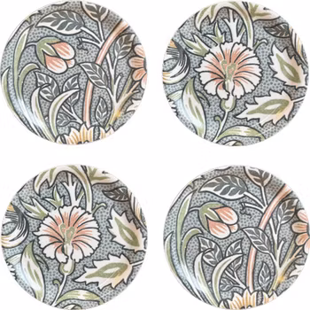 Coaster 4 pack - William Morris Double Bough Bluebird