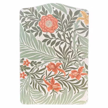 Skärbräda 20x30 cm - William Morris Larkspur Green