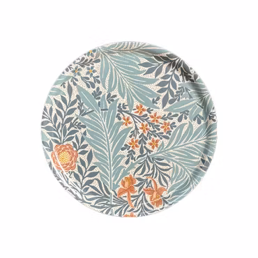 Rund Bricka 31 cm - William Morris Larkspur Blue